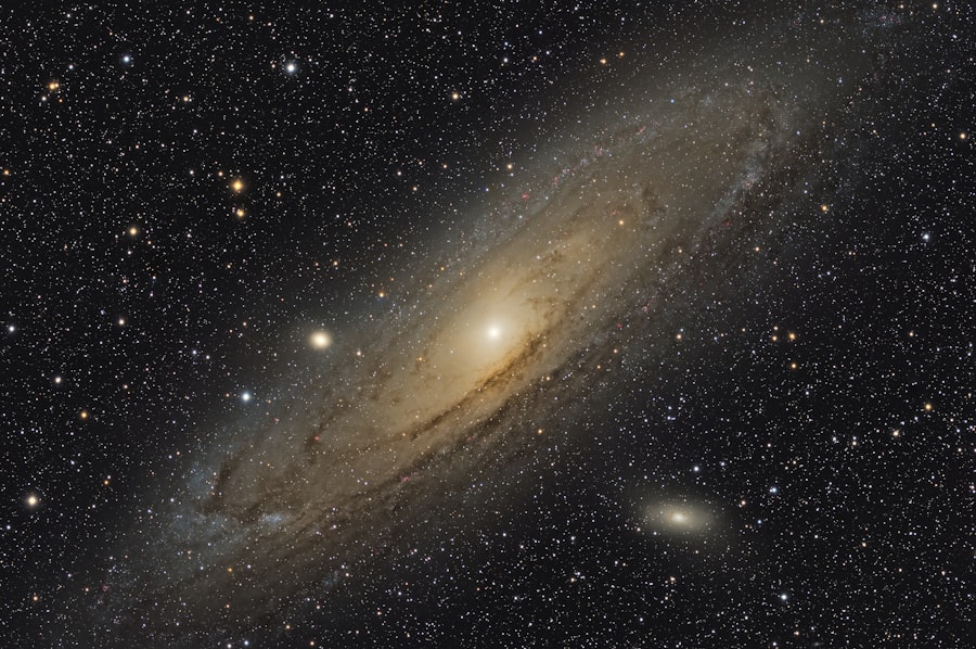 Andromeda rotation speed