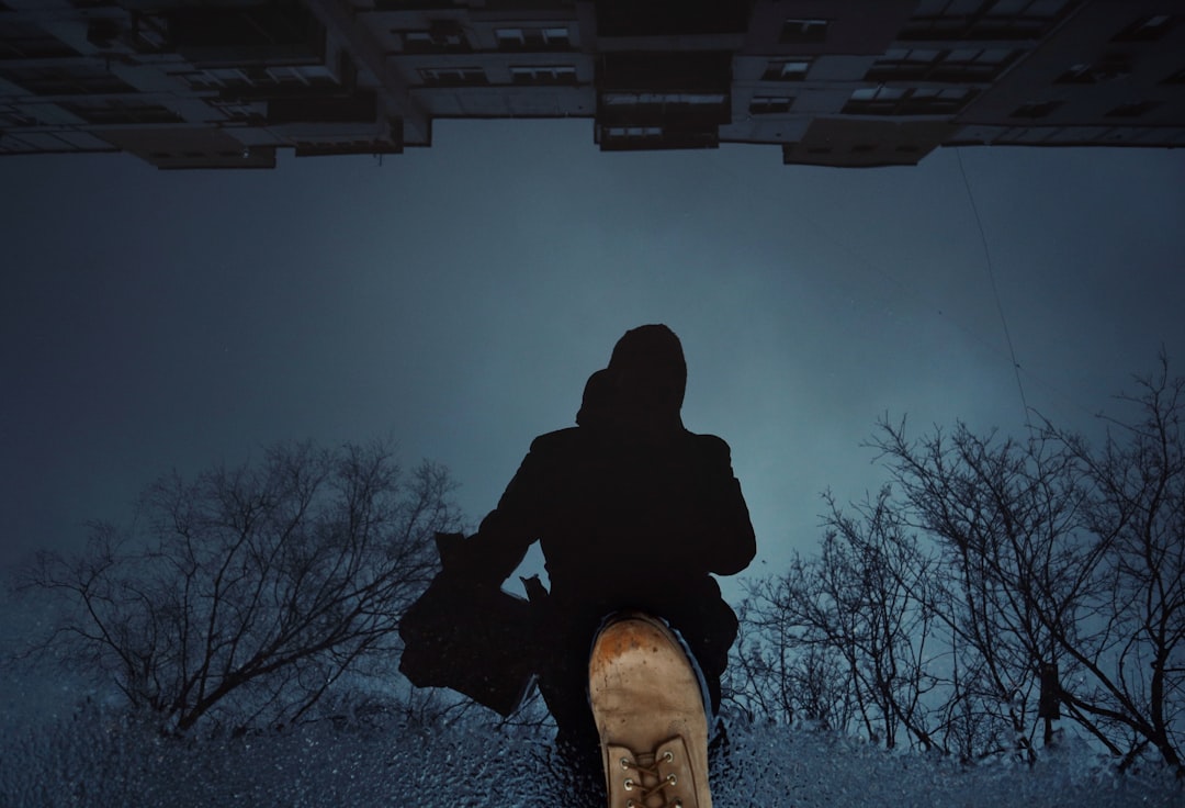 Photo water in space