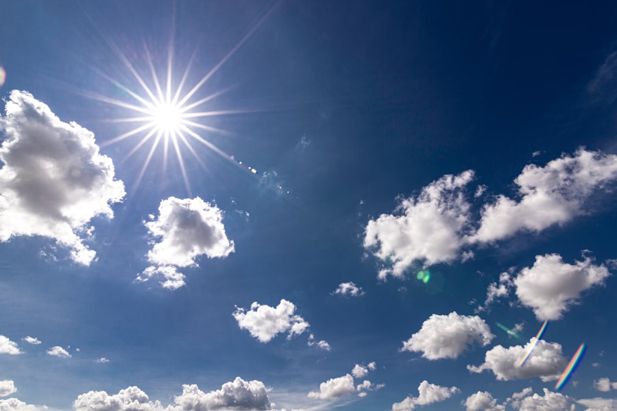 Photo solar weather effects