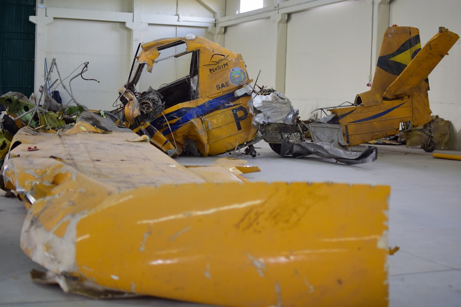 Photo space debris aviation safety