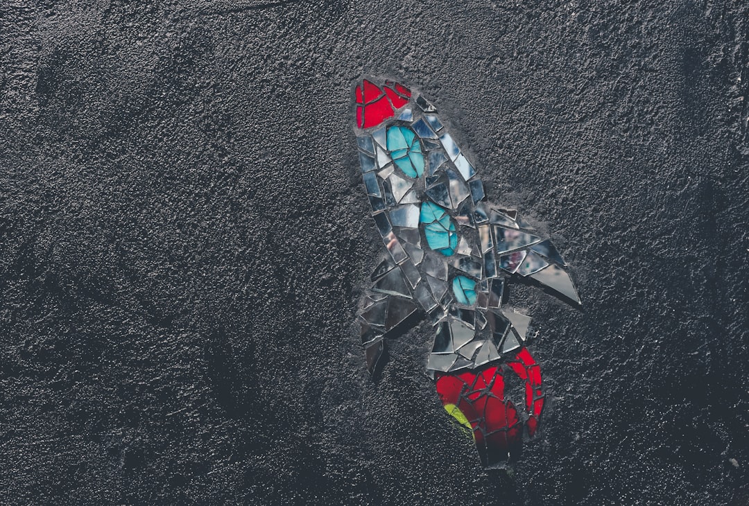 Photo track space debris