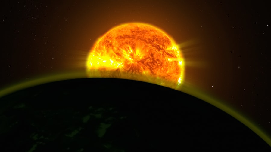 Photo solar flares impact