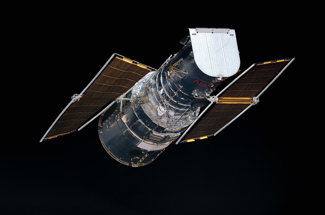 Photo space debris removal technology