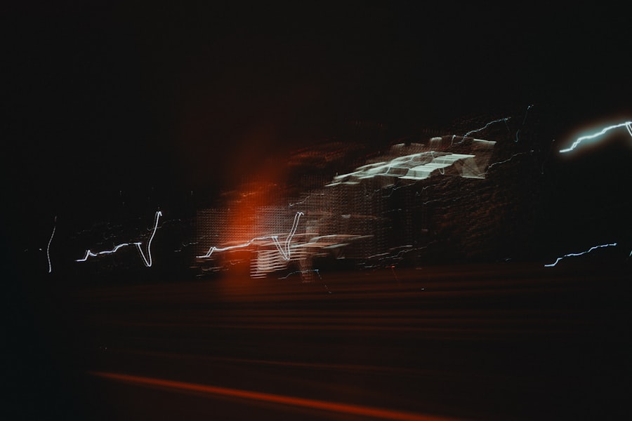 Photo dark energy effect