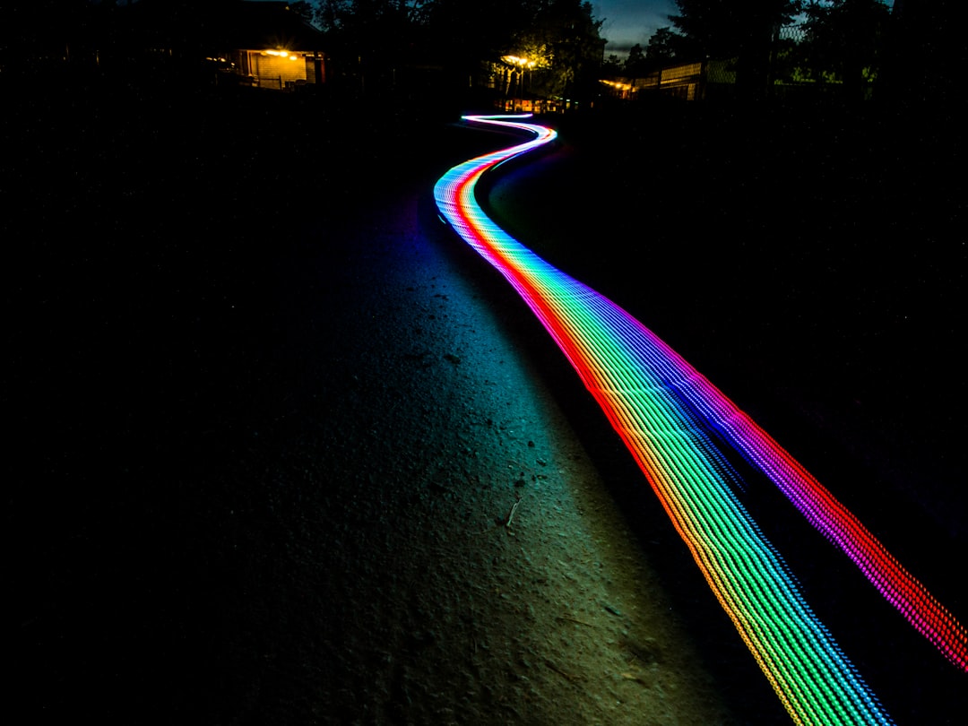 Photo speed of light experiment