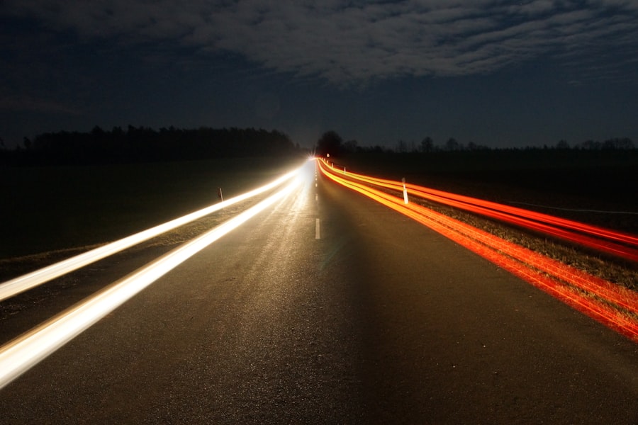 Photo traveling at 20 percent speed of light
