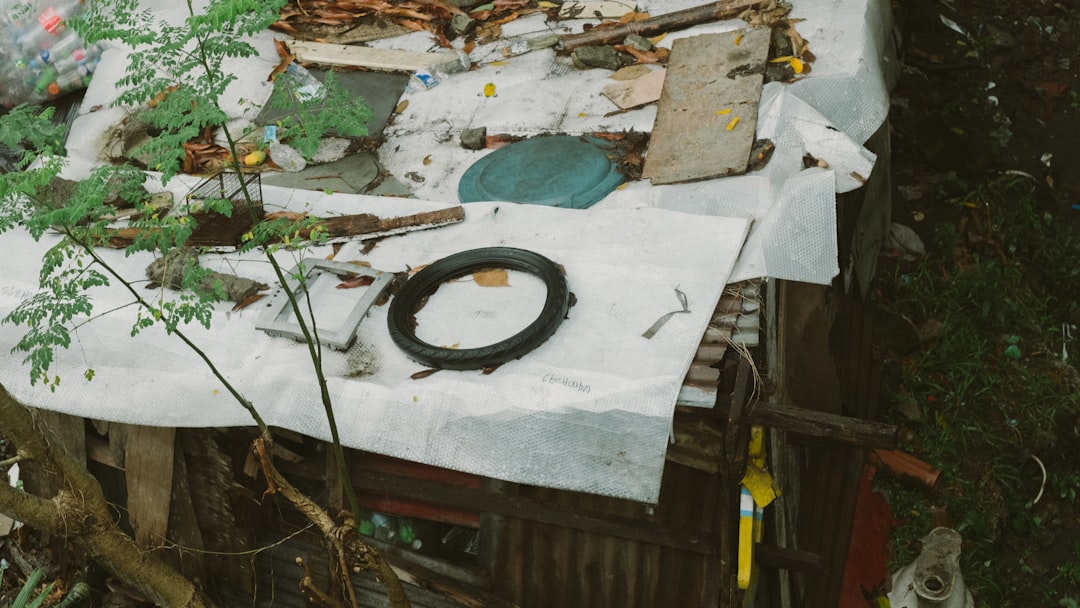 Photo garbage collection mechanism dipole repeller