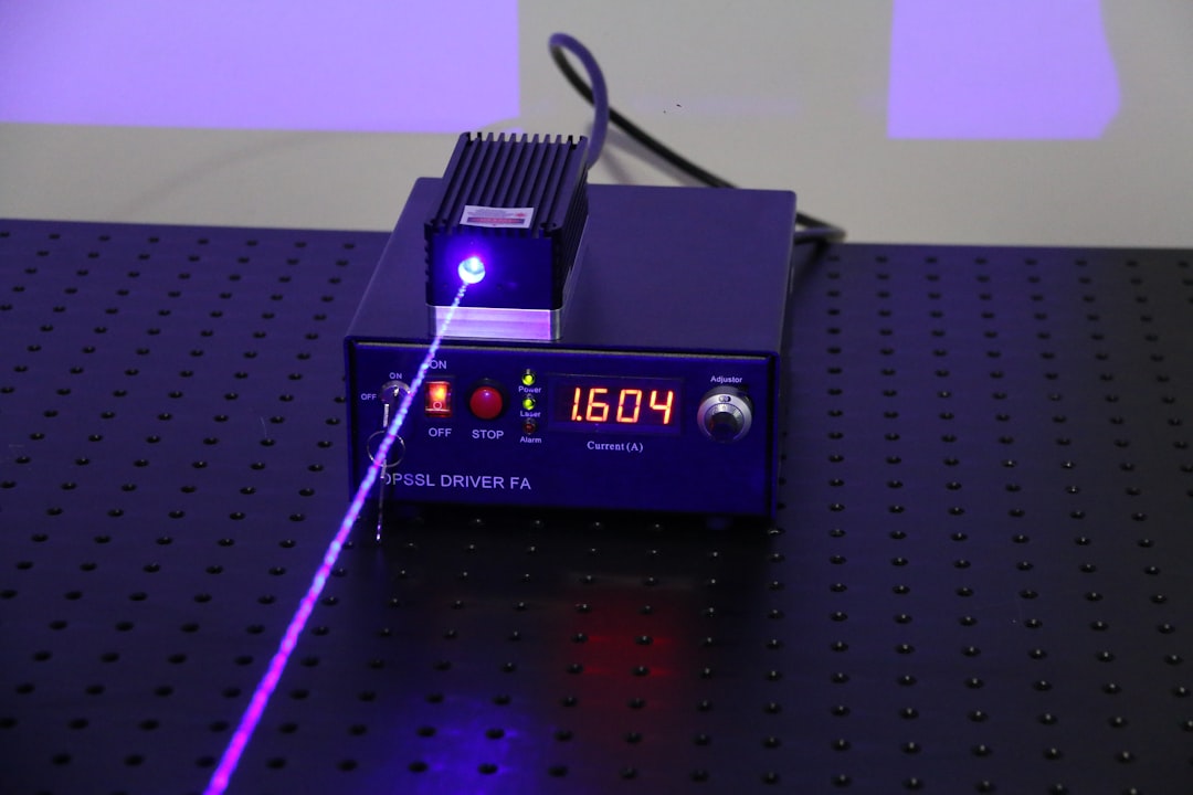 Photo Laser transponder clock