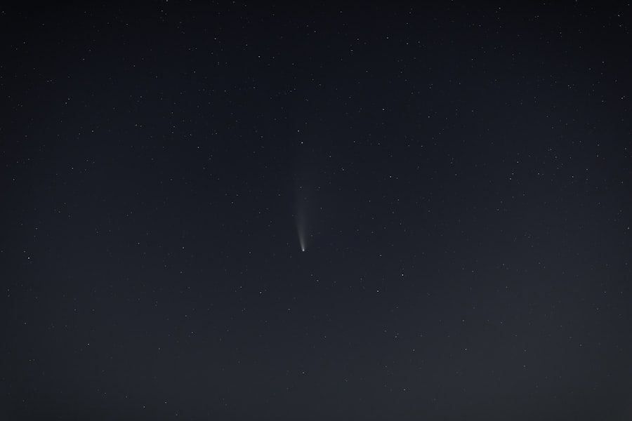 Photo dark comets