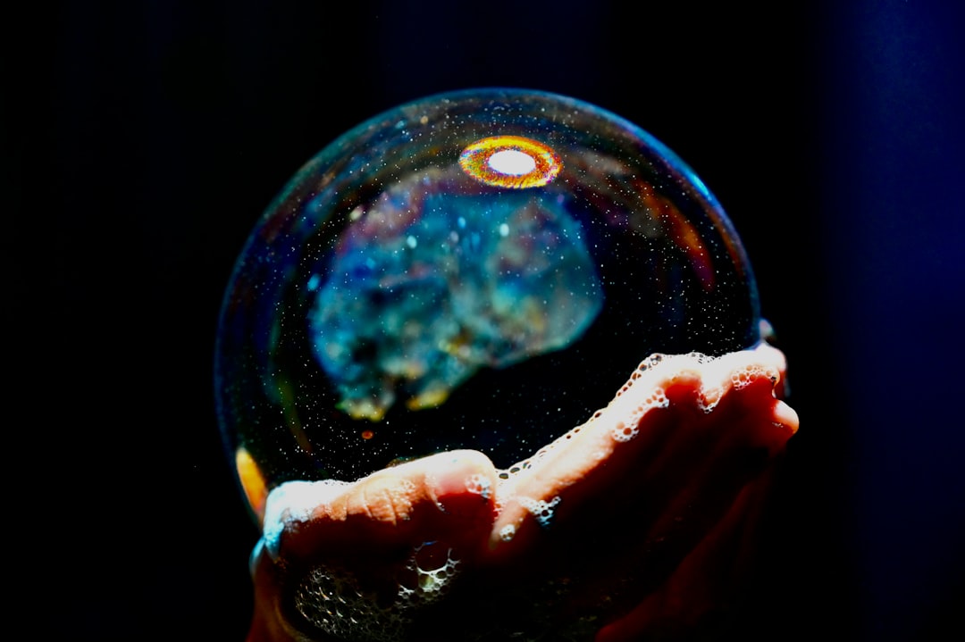 Photo local bubble space mystery