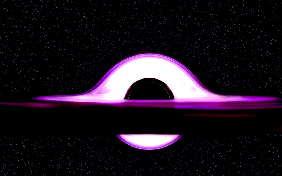 Photo black hole event horizon