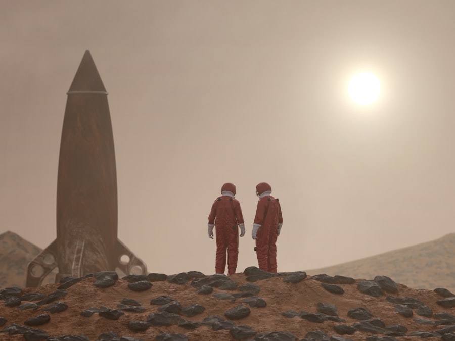 Photo life on mars