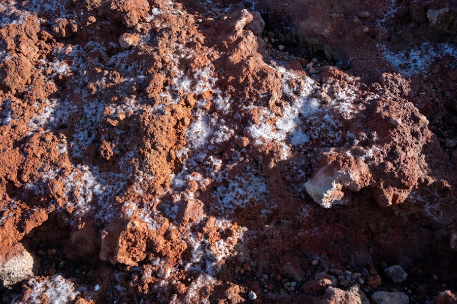 Photo mars soil chemistry
