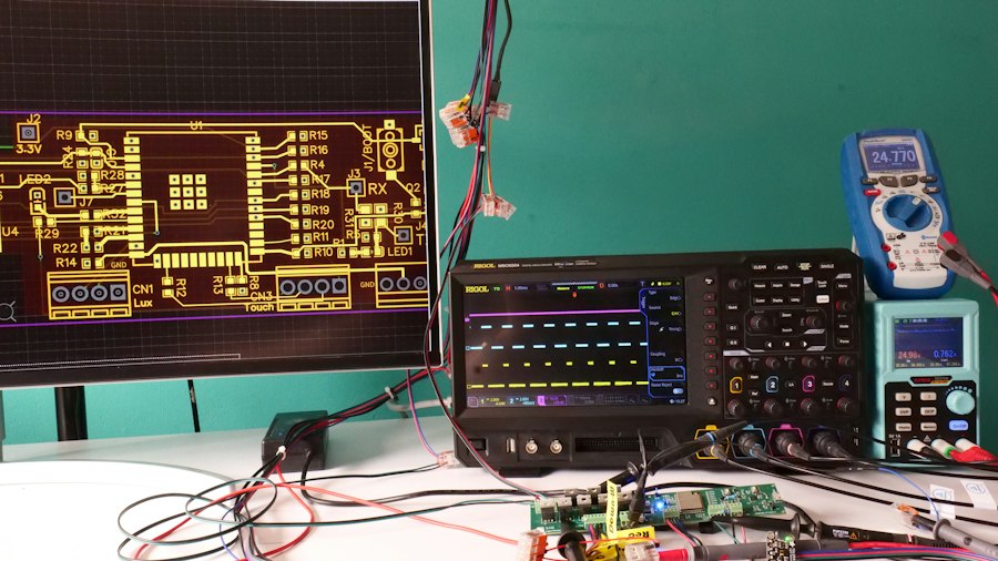 Photo quantum weak measurement setup