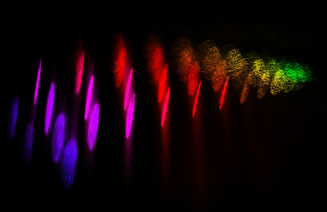 Photo photon pulse frequency spectrum