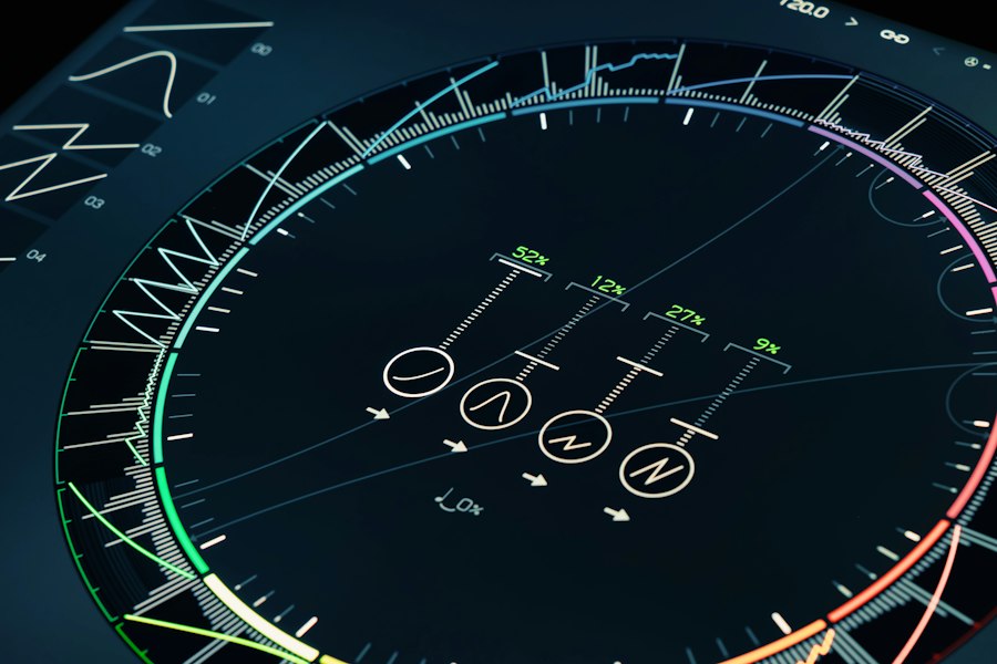 Photo star detector signal dip meaning